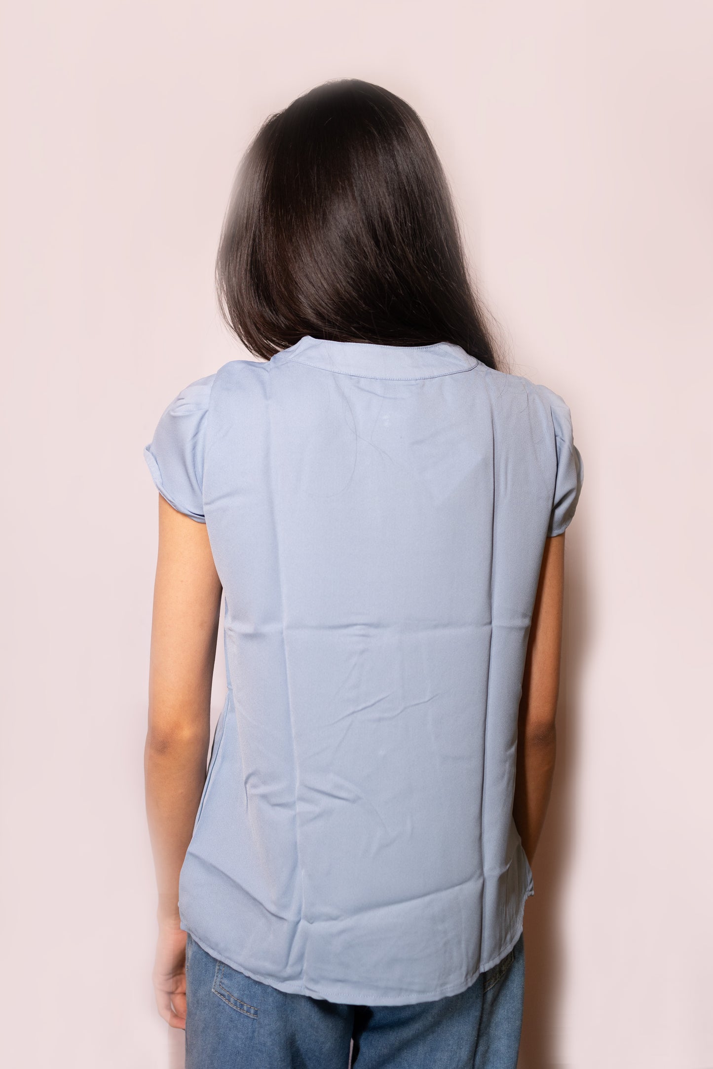 Western Top With Necktie - AZZLIAS WARDROBE