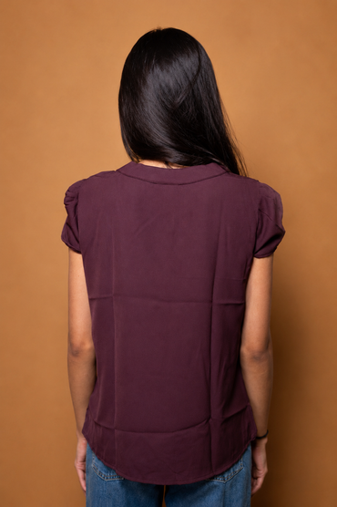 Western Top With Necktie