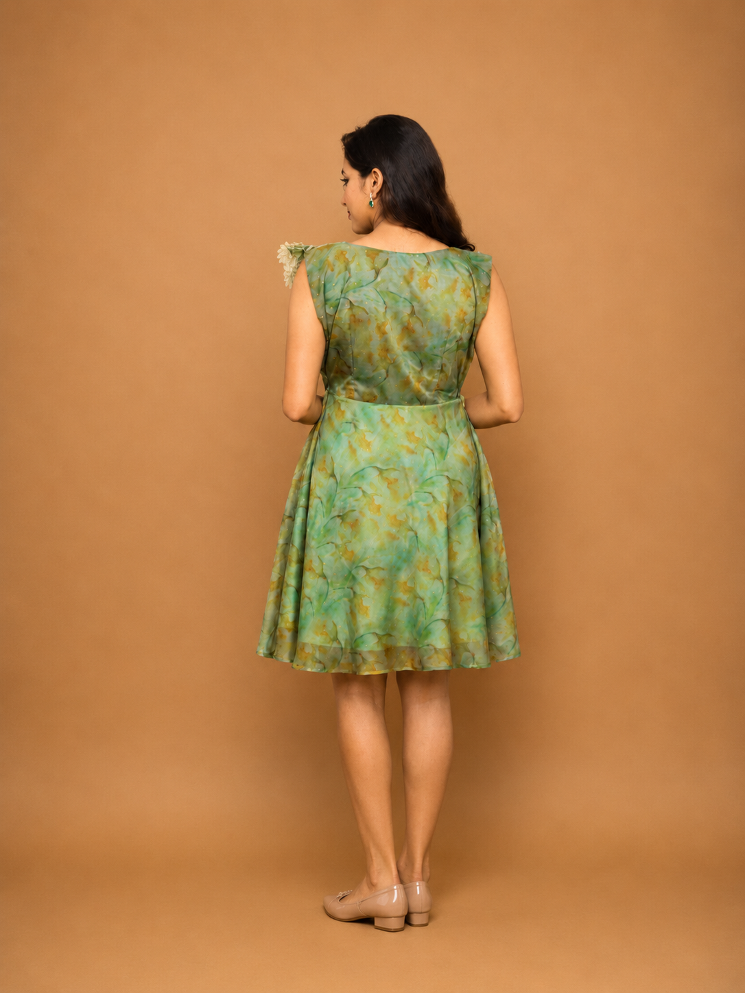 Mulberry Silk Short Dress