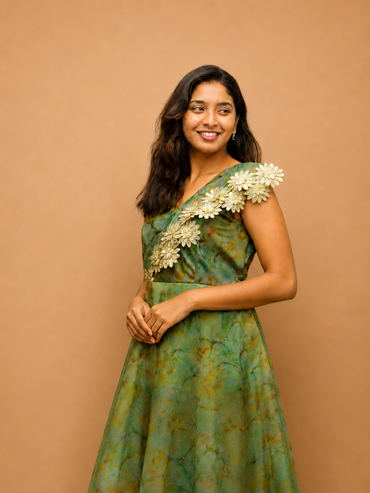 Mulberry Silk Short Dress