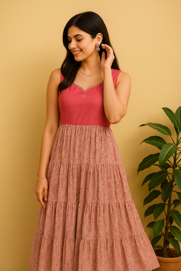 Floral Maxi Gown - AZZLIAS WARDROBE