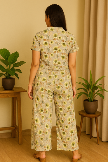 Lapel Collar Cord Set - AZZLIAS WARDROBE