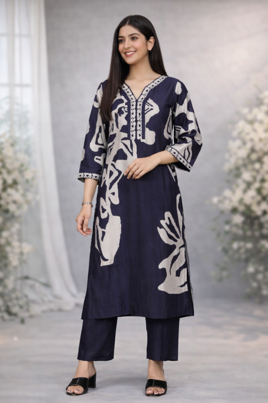 Midnight Ivory Grace - AZZLIAS WARDROBE
