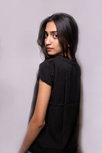 Western Top with Necktie - AZZLIAS WARDROBE