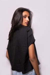 Crop Style Shirt - AZZLIAS WARDROBE