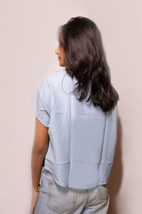 Crop Style Shirt - AZZLIAS WARDROBE