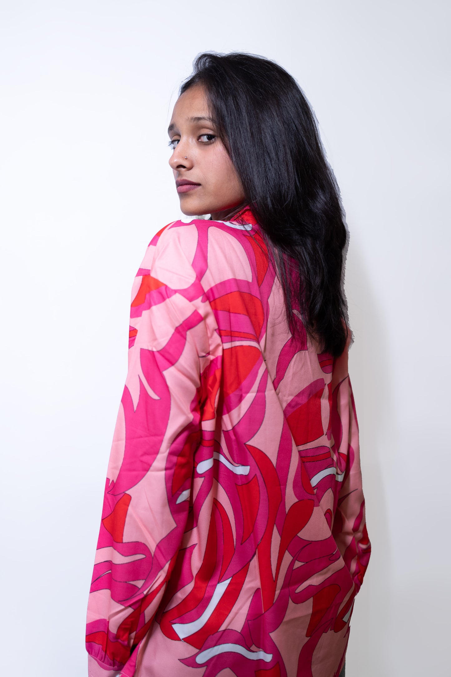 Abstract Print Shirt - AZZLIAS WARDROBE