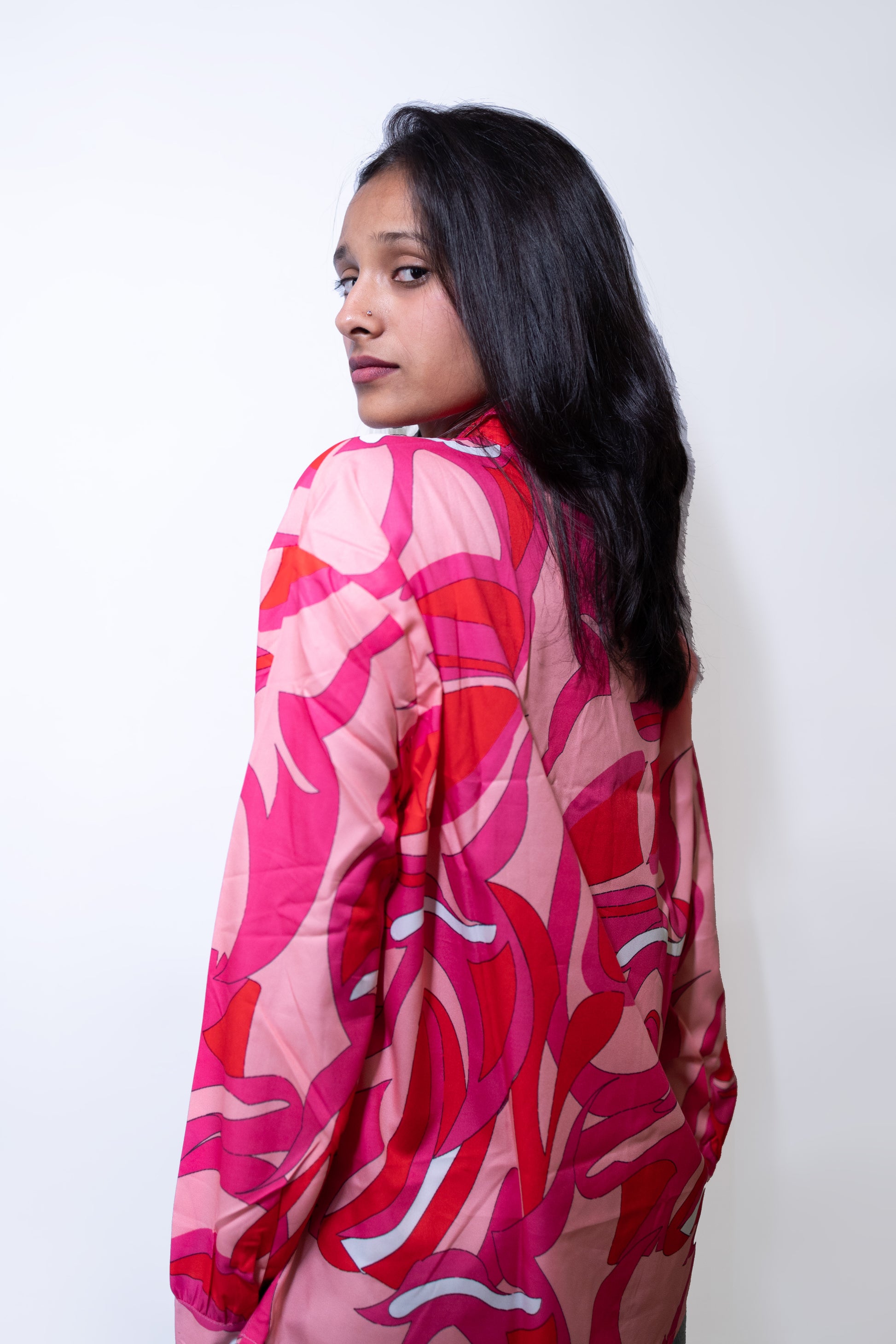 Abstract Print Shirt - AZZLIAS WARDROBE