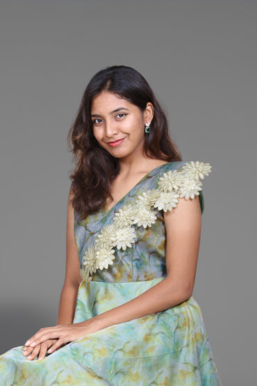 Mulberry Silk Short Dress - AZZLIAS WARDROBE