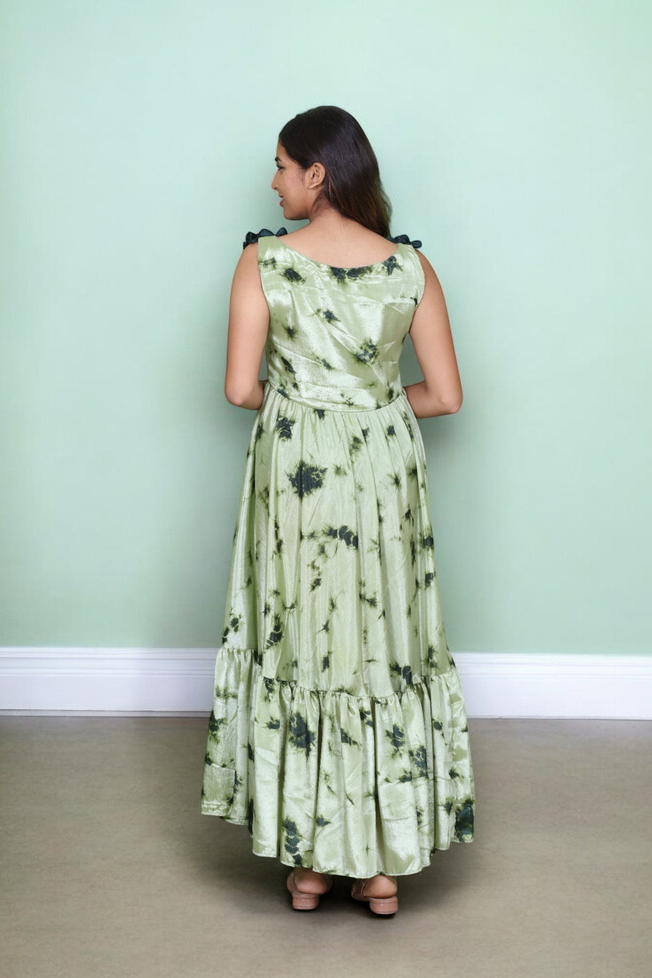 Chinon Tier Sleeveless Dress - AZZLIAS WARDROBE