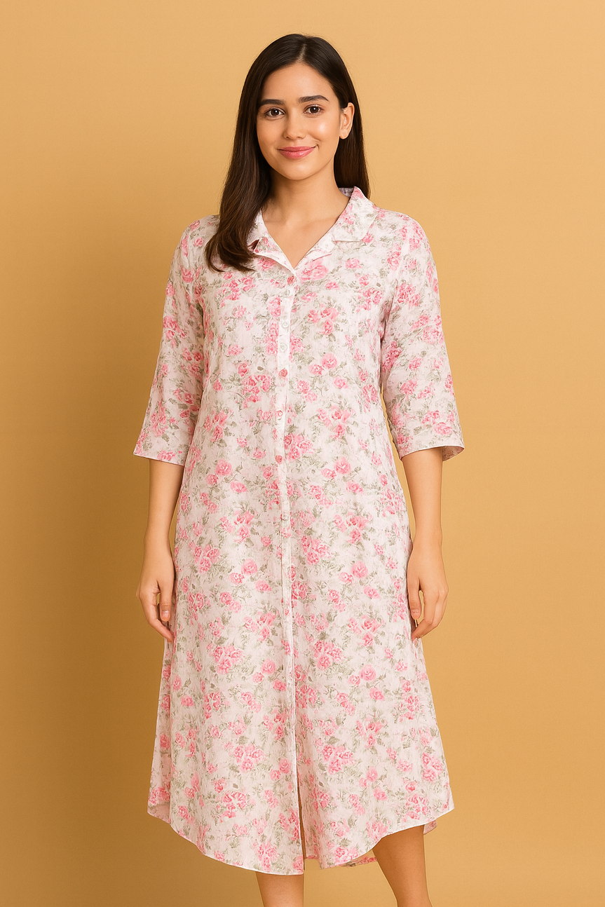 Long Shirt Dress - AZZLIAS WARDROBE