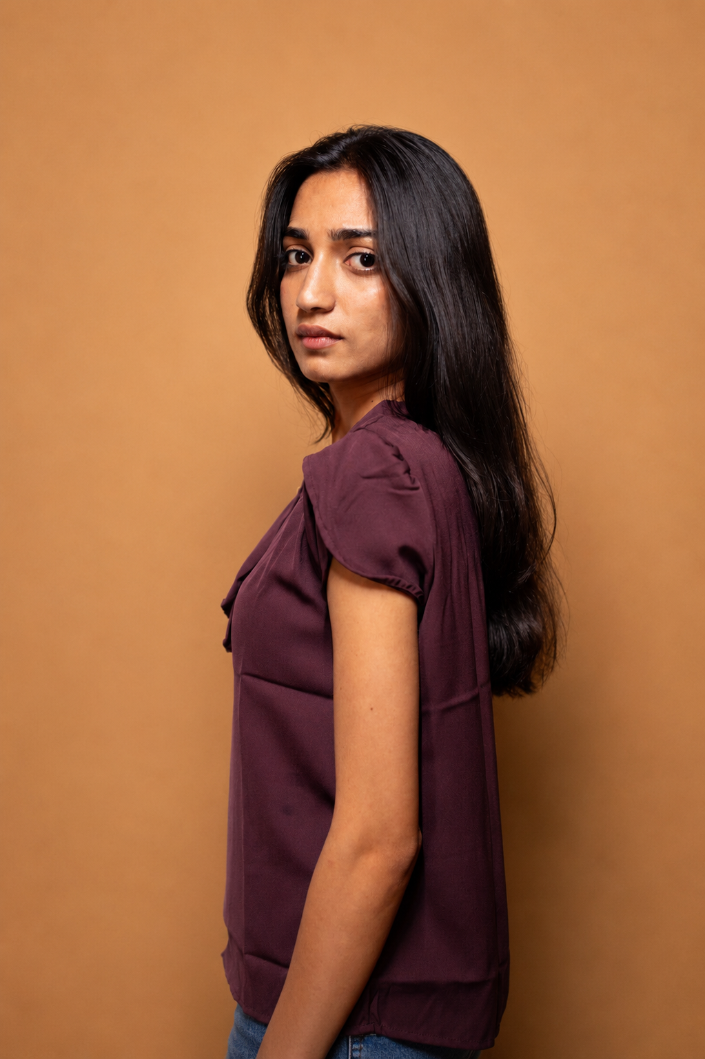 Western Top With Necktie