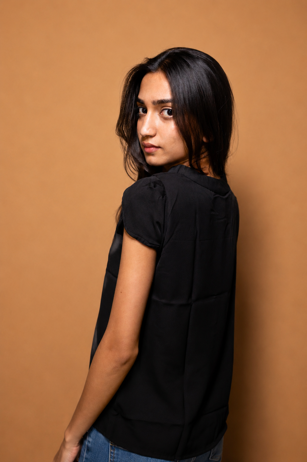 Western Top with Necktie