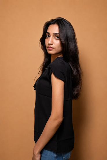 Western Top with Necktie