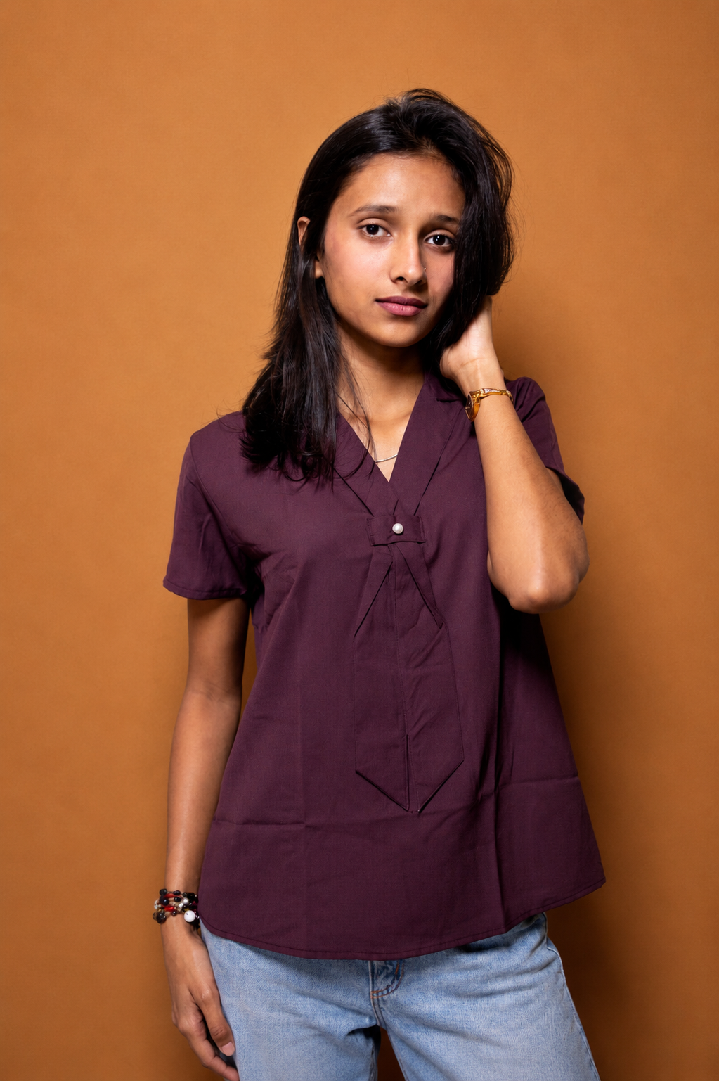 Trendy Necktie Top