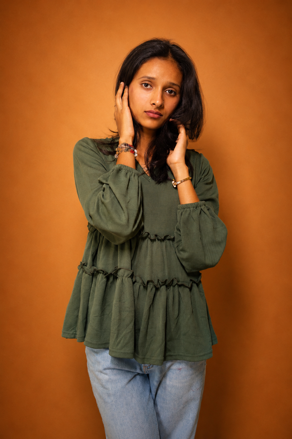 Western Layered Top
