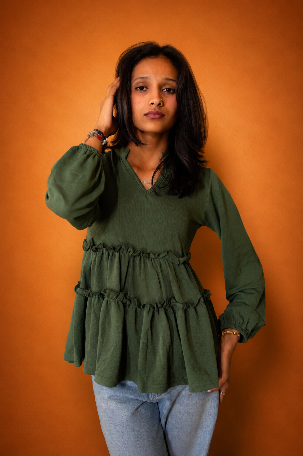 Western Layered Top