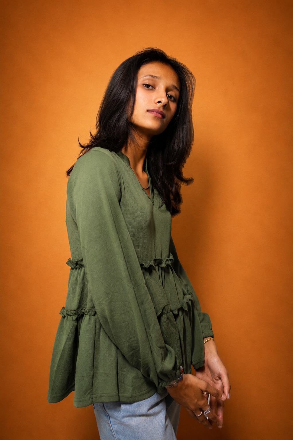 Western Layered Top