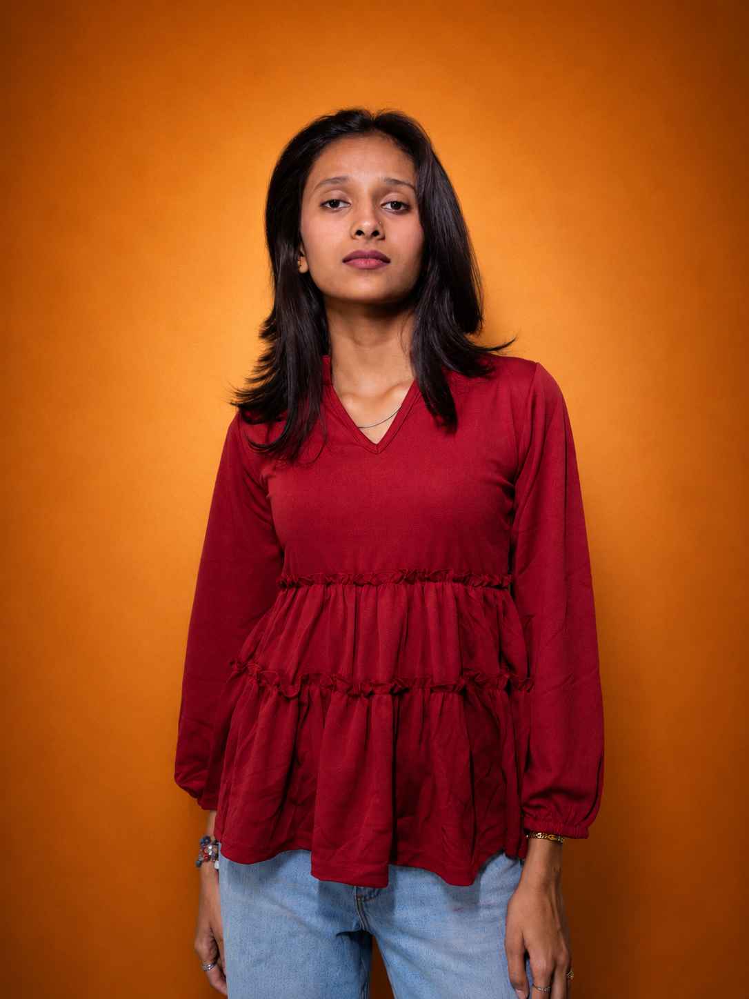 Western Layered Top