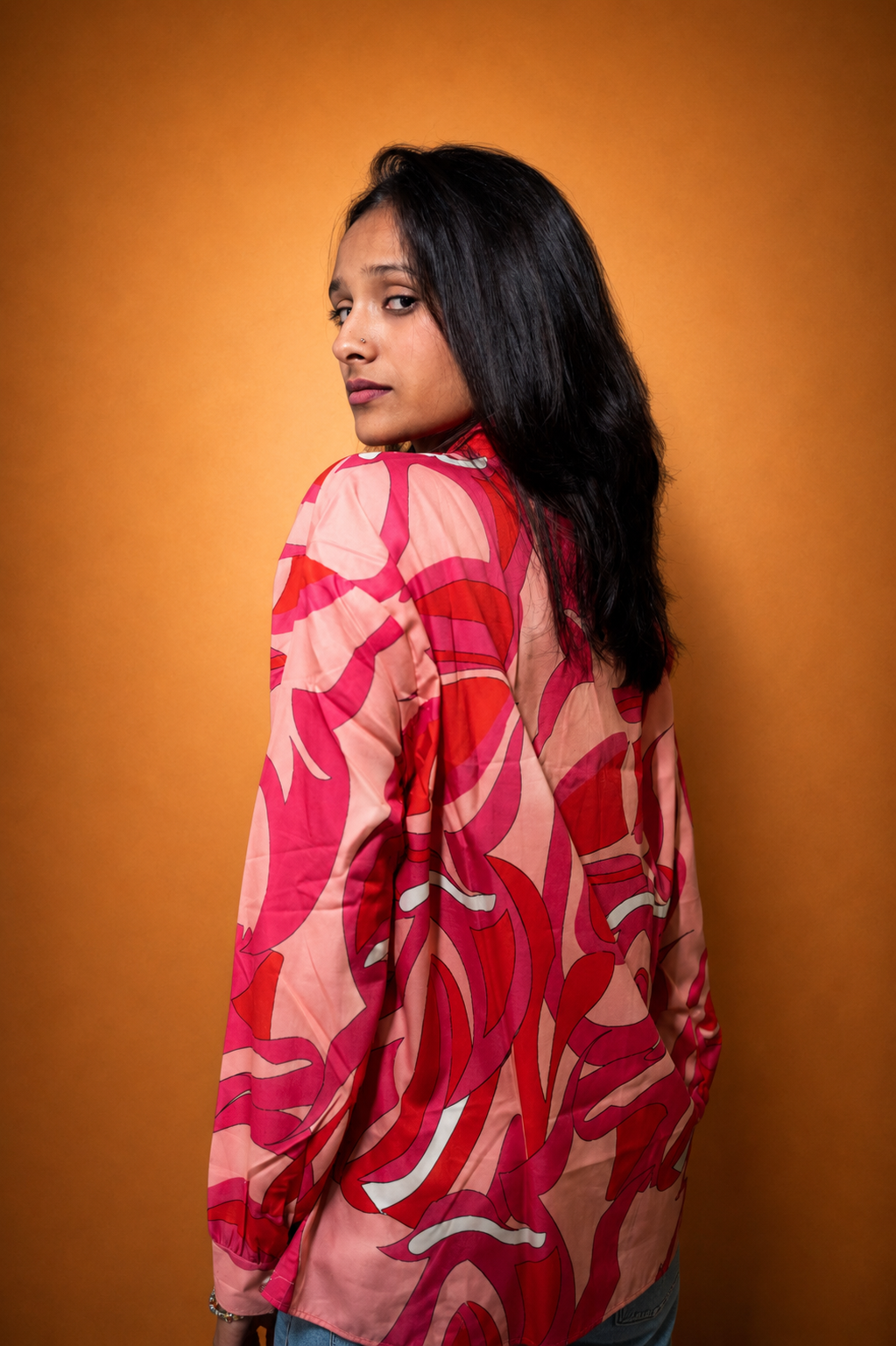 Abstract Print Shirt