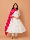 Anarkali Set with Lehriya Dupatta