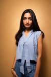 Tops with Neck Tie