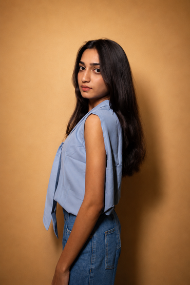Tops with Neck Tie
