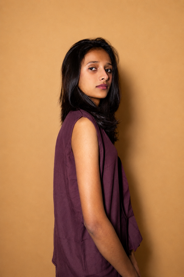 Western Top with Neck Tie