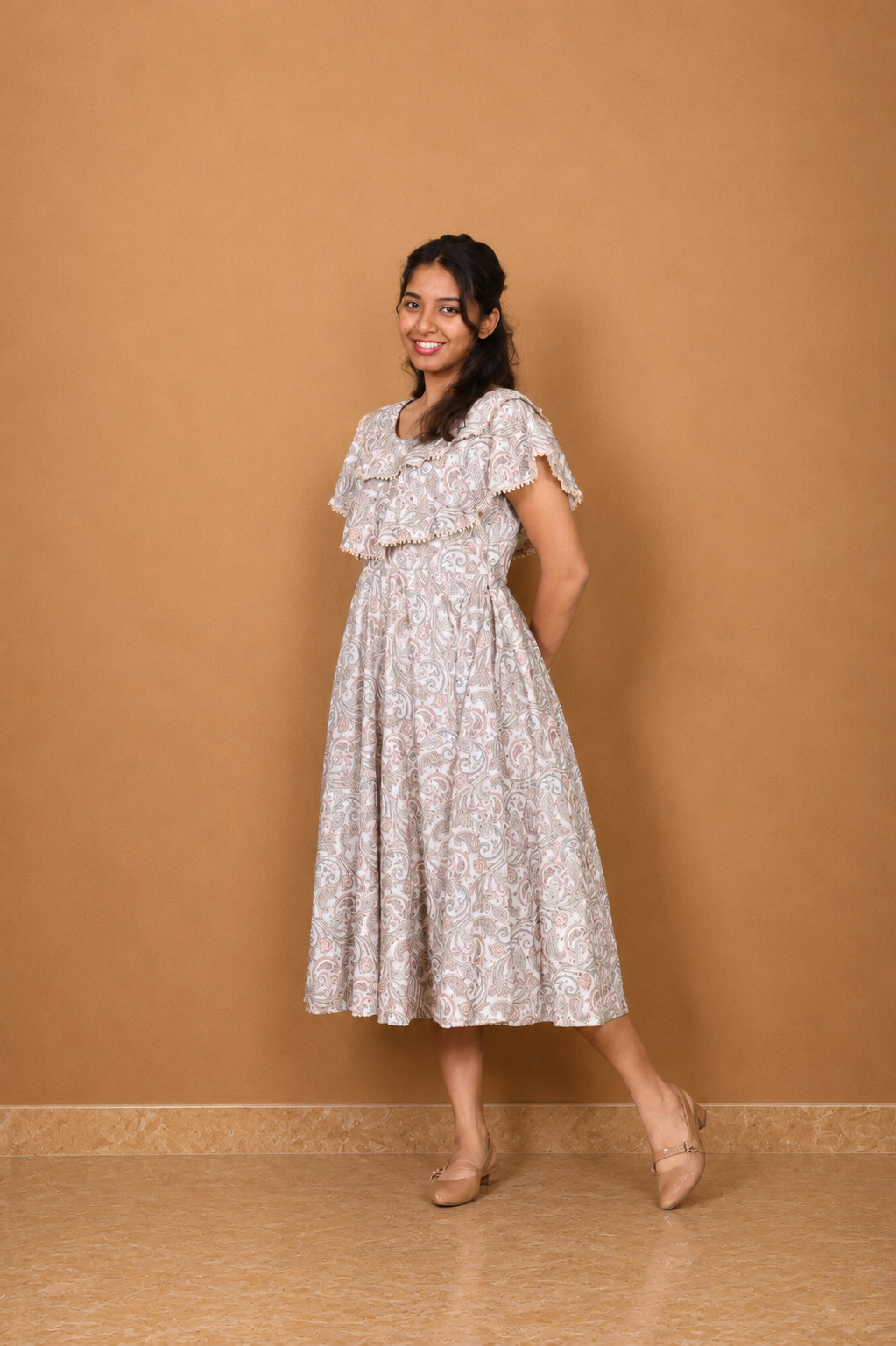 Hakoba Floral Dress