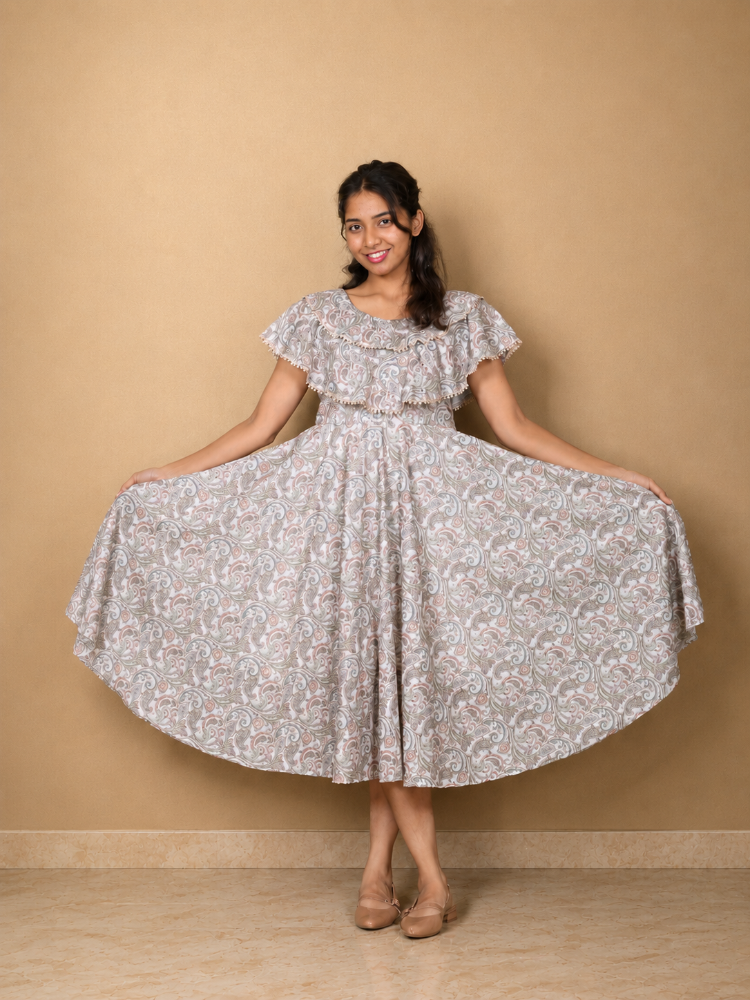 Hakoba Floral Dress