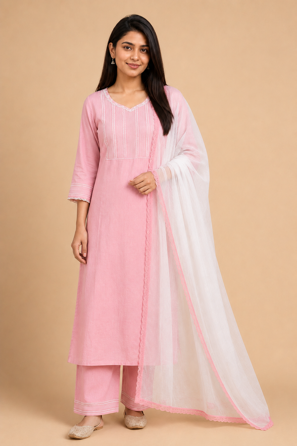 Blush Pink Suit Set