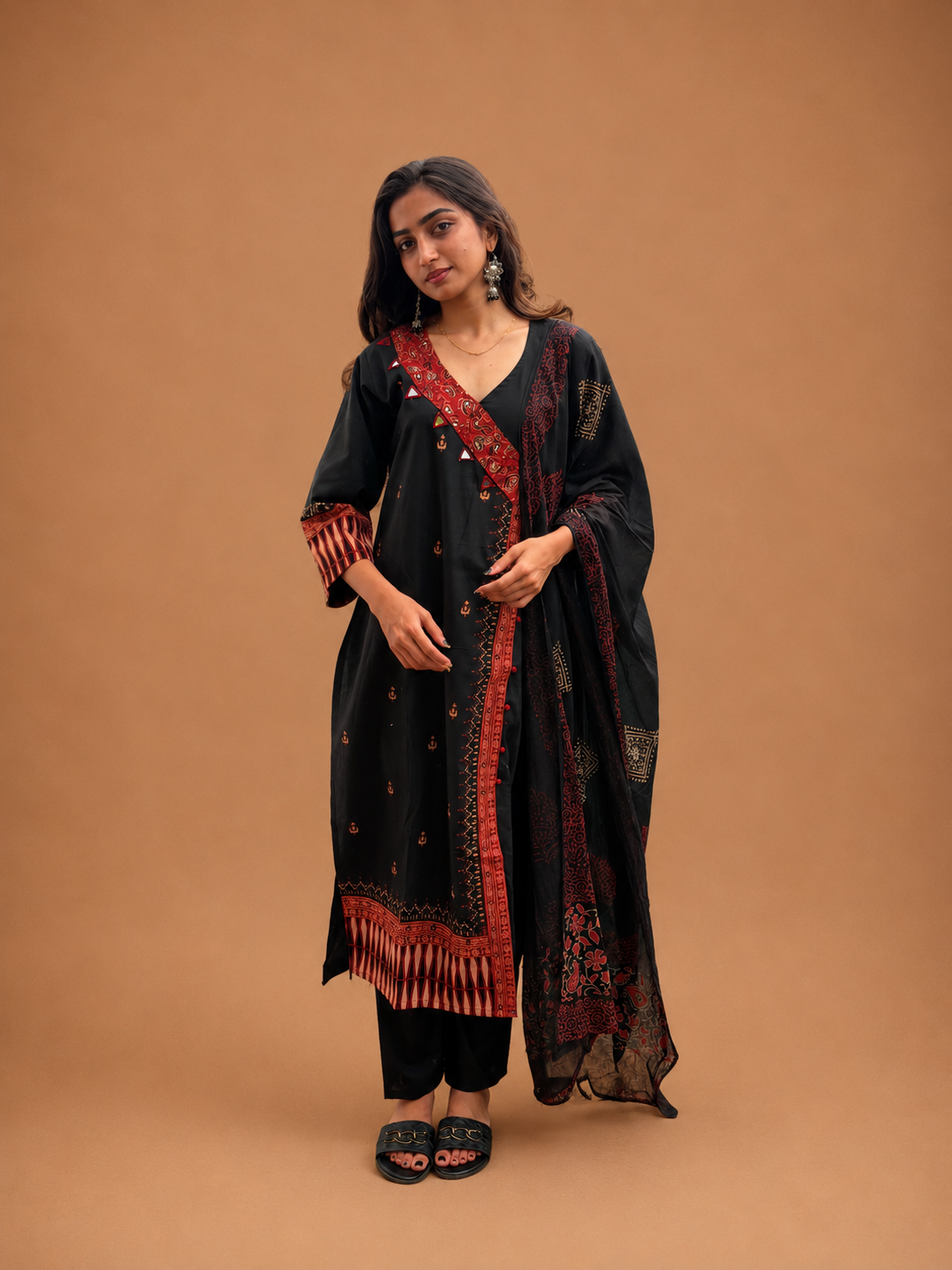 Noir Royale Overlap Suit Set