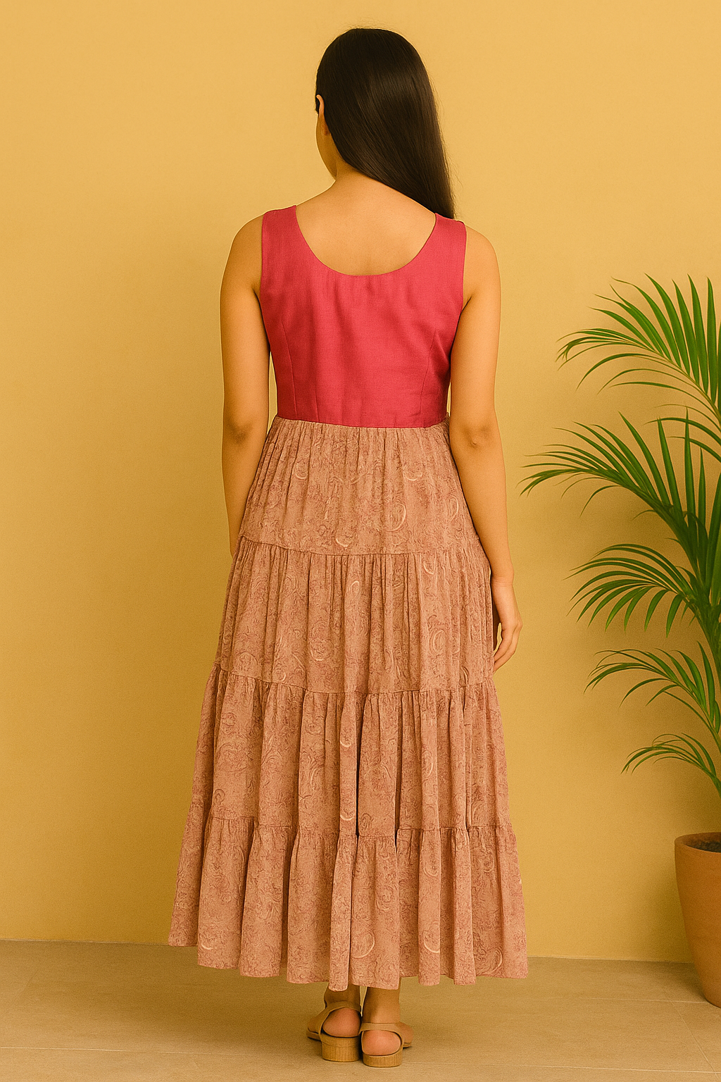 Floral Maxi Gown - AZZLIAS WARDROBE