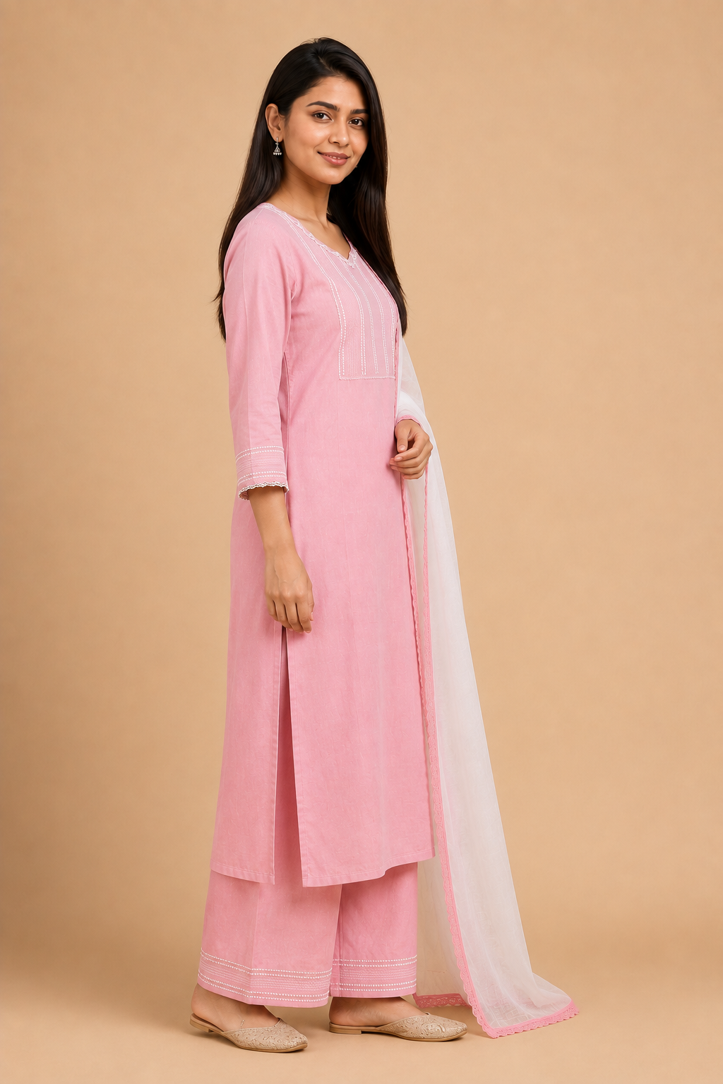 Blush Pink Suit Set