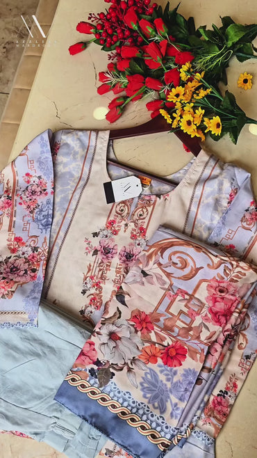 Powdered Blossom Suit Set
